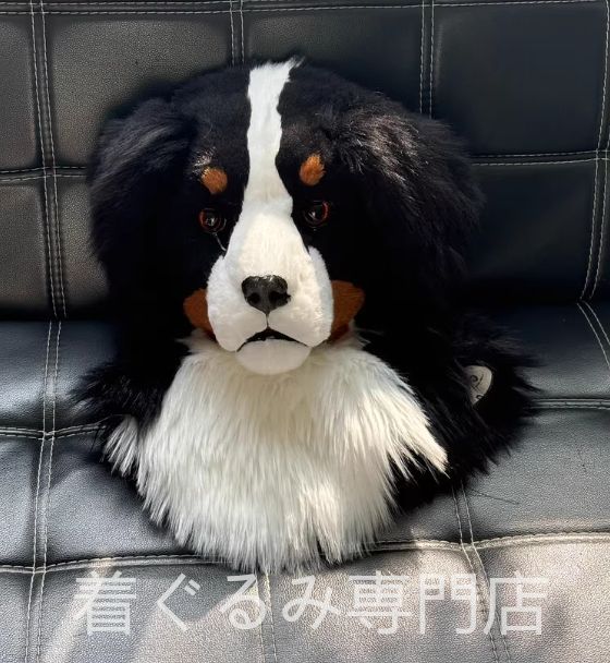 リアル 犬 着ぐるみヘッド 全頭ヘッド ケモノ ファースーツ ぬいぐるみ コスプレ コスチューム kigurumi