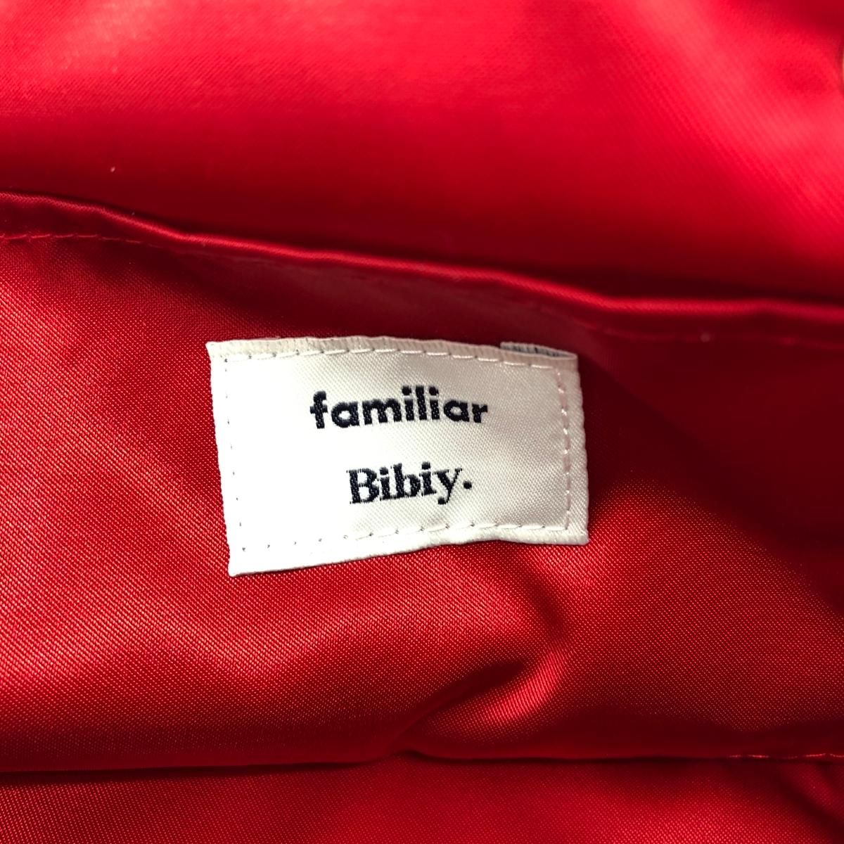 FAMILIAR ファミリア ビビィコラボ/ミニバッグ プードル/ナイロン