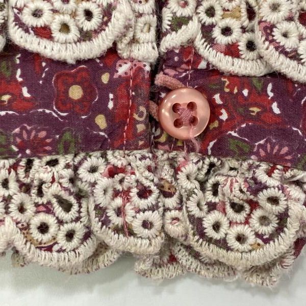 フローラルレース ミニドレス