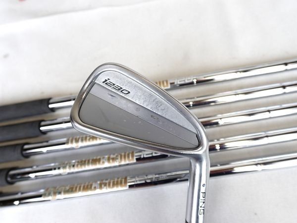 ピン i230 アイアン Dynamic G 120 リシャフト 6本 S200 青