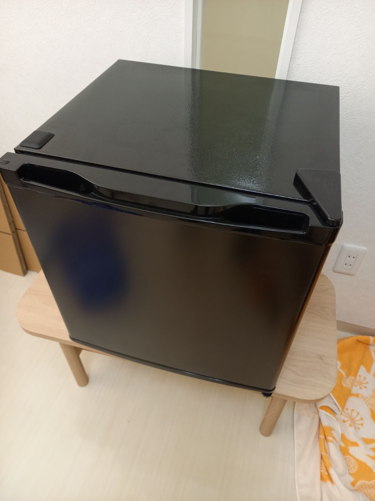 箱なし MAXZEN 1ドア冷蔵庫 DJR046ML01GM 製 46L 直冷式 あり サブ冷蔵庫に最適