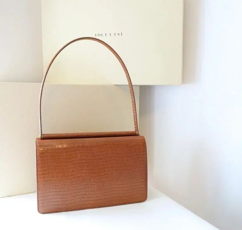 TOUT Y EST ポメルバッグ リザード ブラウン DECORATOM_COM_BR