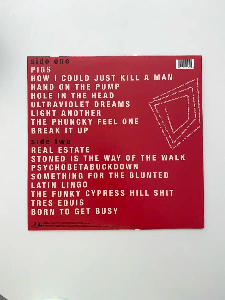 サイプレス 丘 Cypress Hill 1 家 リミテッド LIMITED 赤 ヴァイナル ビニールレコード
