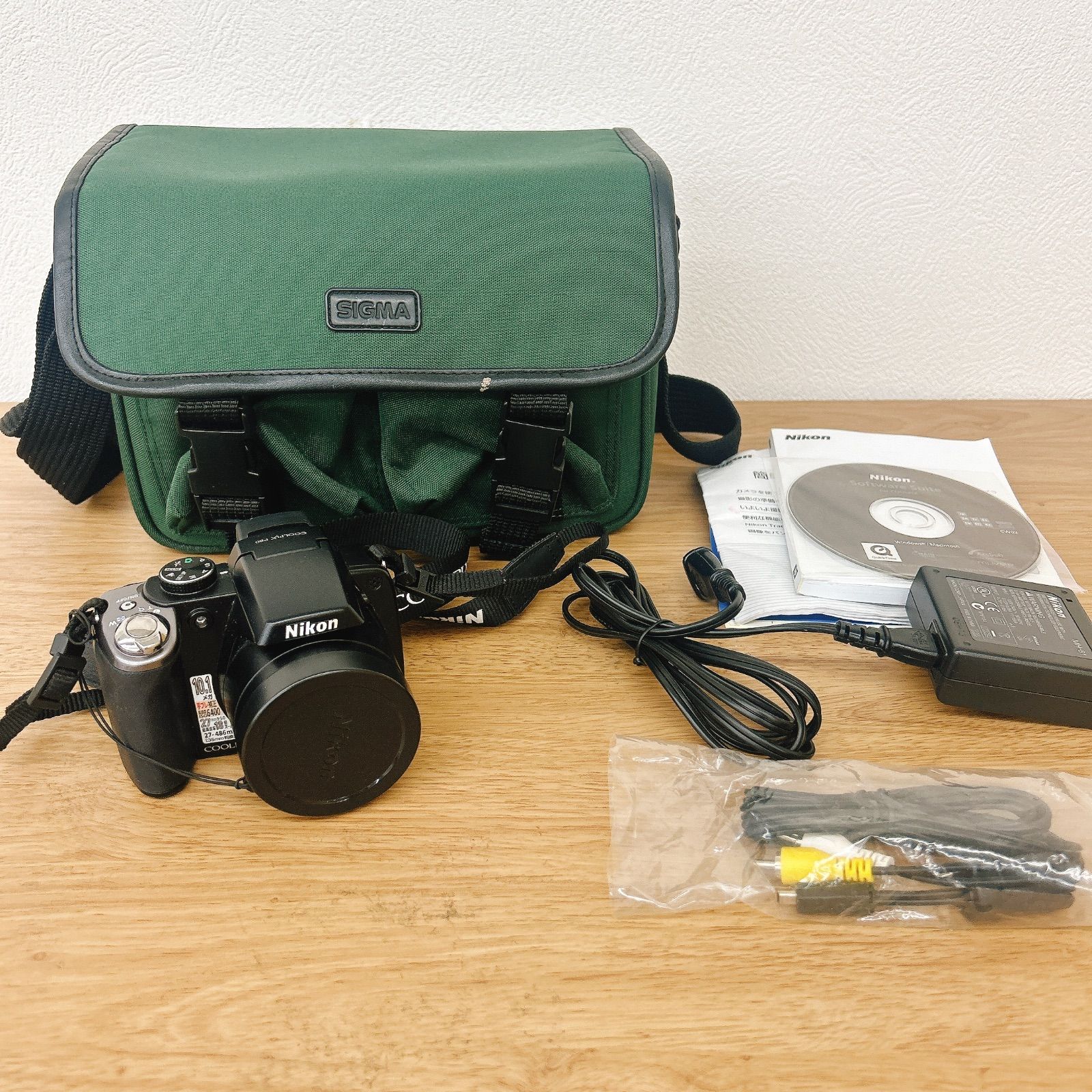 ジャンク】2点セット ☆Nikon COOLPIX P500/P80 ☆ ジャンク】2点