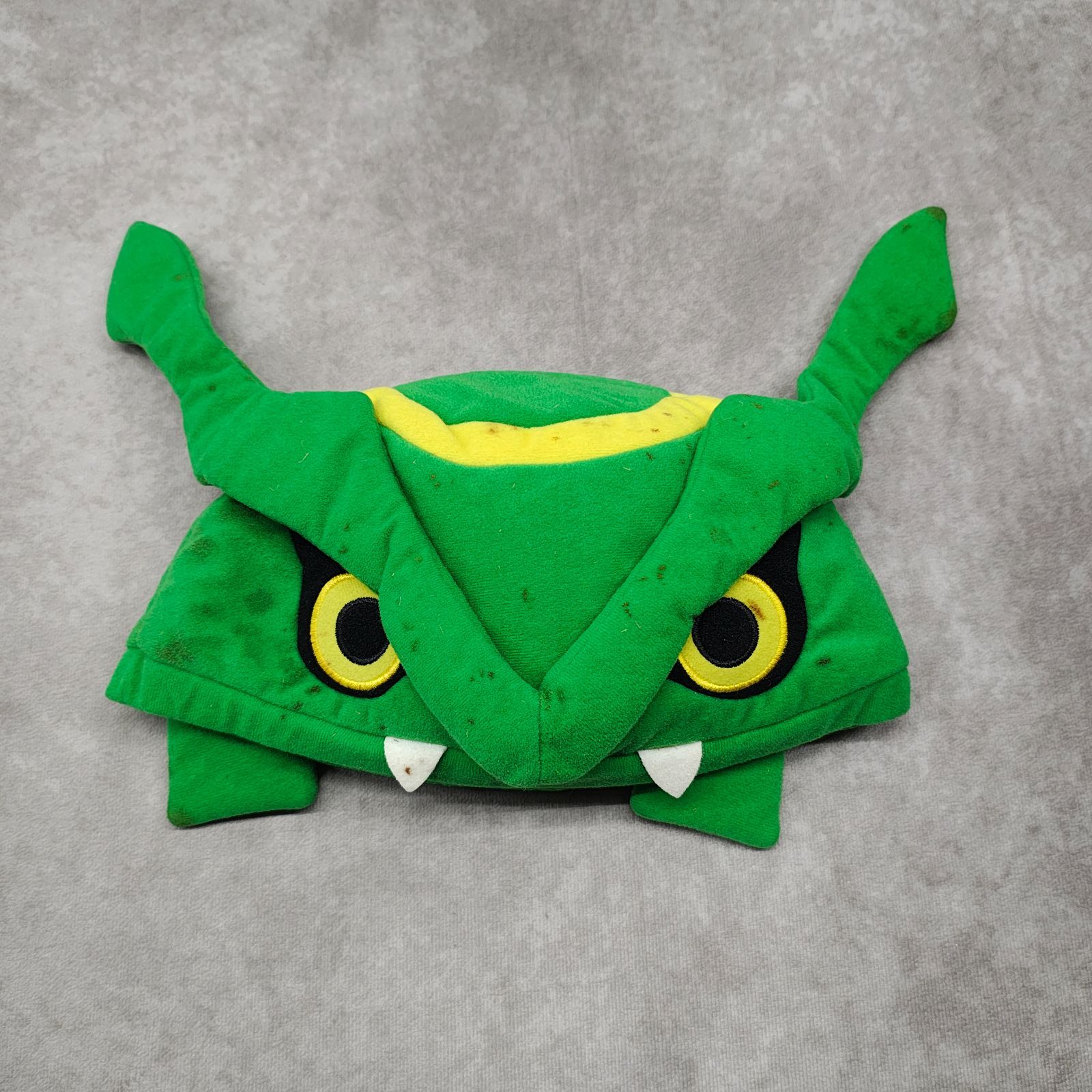 ポケパーク限定のレックウザなりきり帽子 ポケパーク限定 レックウザなりきり帽子 レックウザ帽子ポケパーク