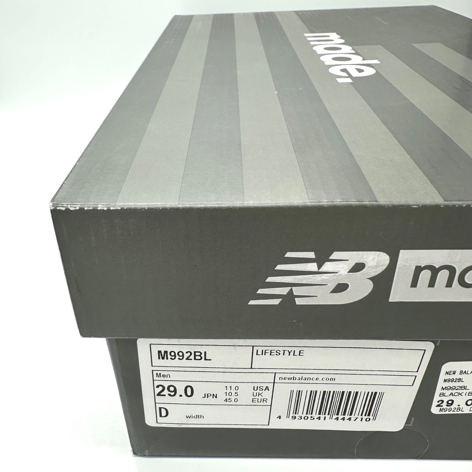 【極！】 New Balance M992BL Made in USA 2019 ニューバランス スニーカー 29cm メンズシューズ US11