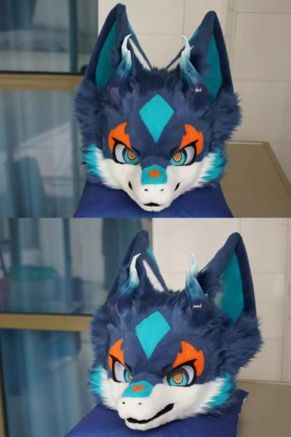 着ぐるみヘッド ドラゴン NO.408 ダーググリーン 全頭ヘッド ケモノ ファースーツ ぬいぐるみ コスプレ コスチューム kigurumi