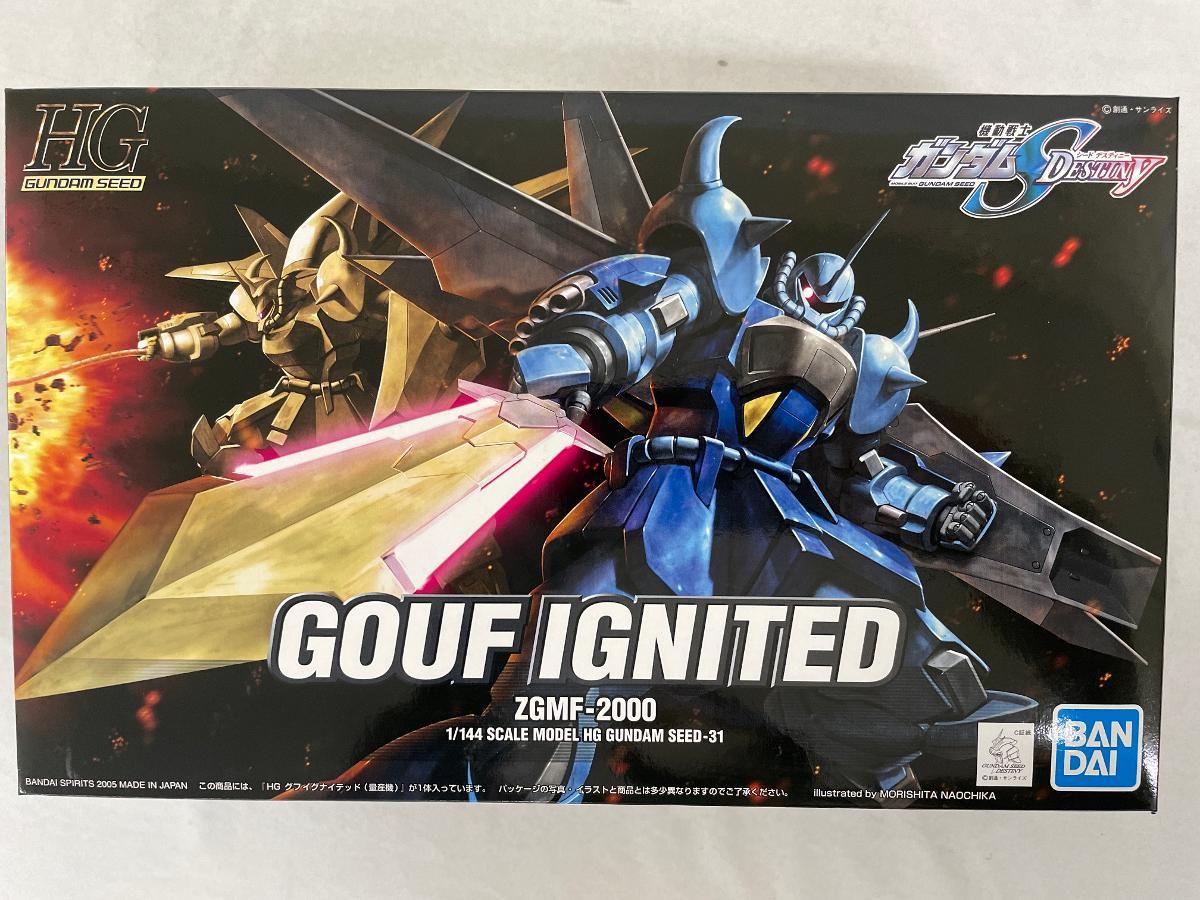 1 144 HG ZGMF-2000 グフ イグナイテッド 量産機 機動戦士ガンダムSEED DESTINY シリーズNo.31