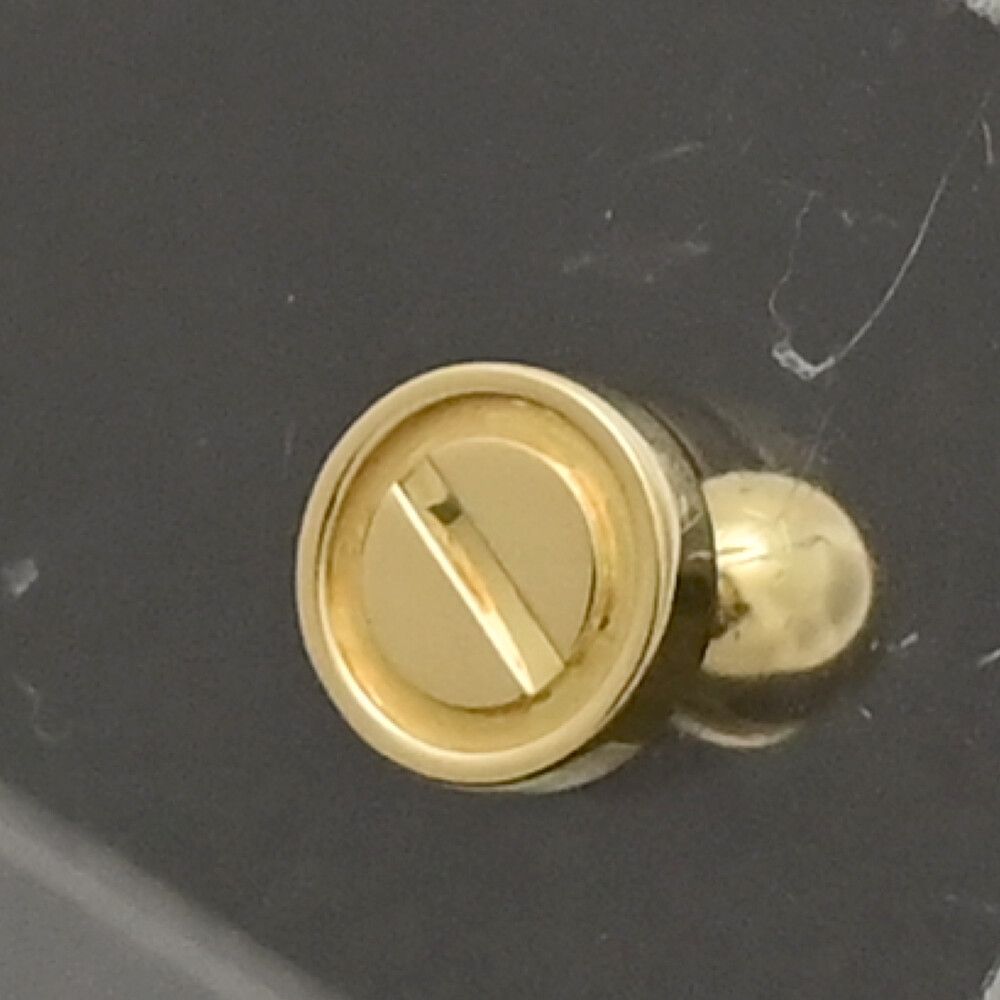 Cartier カルティエ ラブピアス K18YG 750-1.3g イエローゴールド 片側のみ 翌日配送可 S メンズ レディース 593110