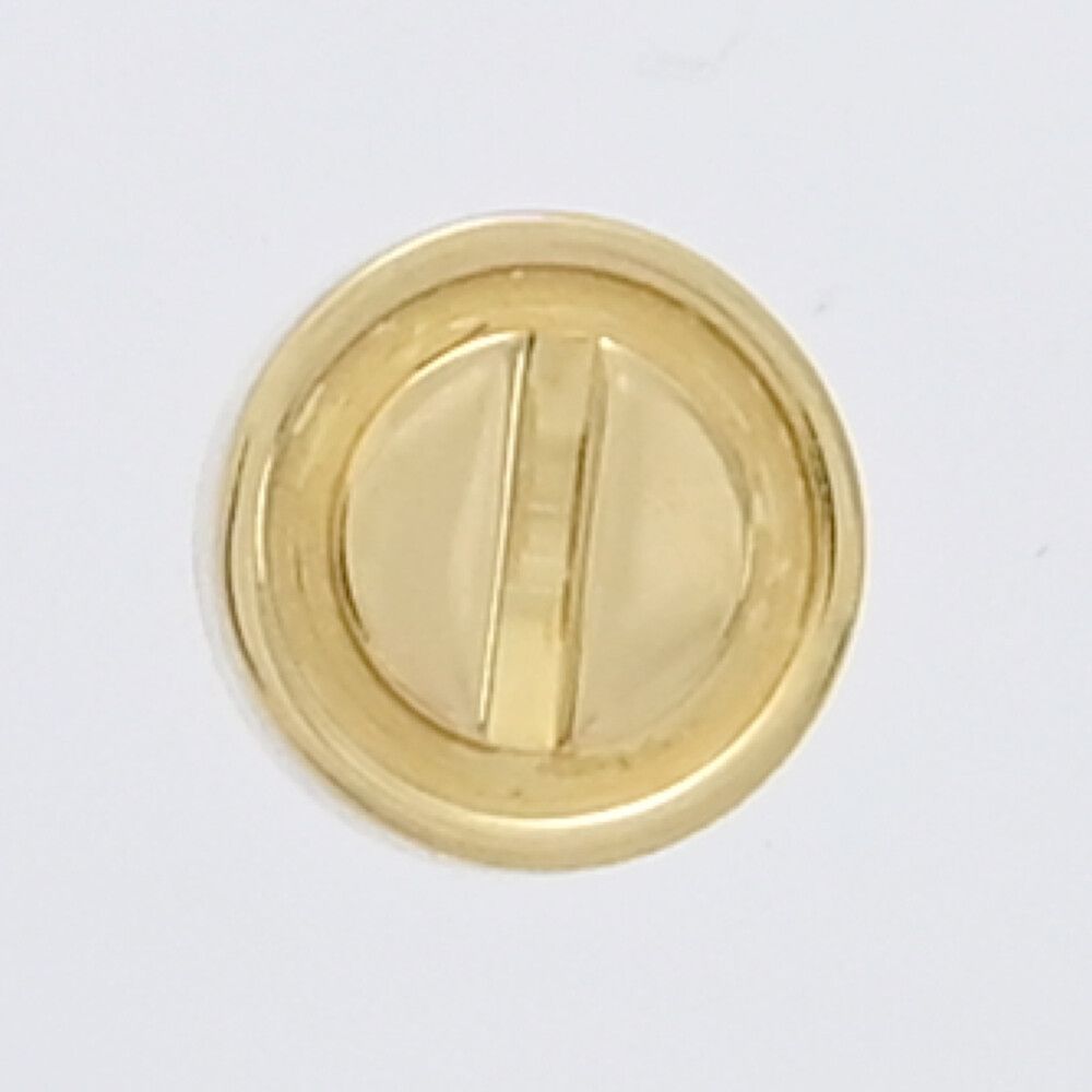 Cartier カルティエ ラブピアス K18YG 750-1.3g イエローゴールド 片側のみ 翌日配送可 S メンズ レディース 593110