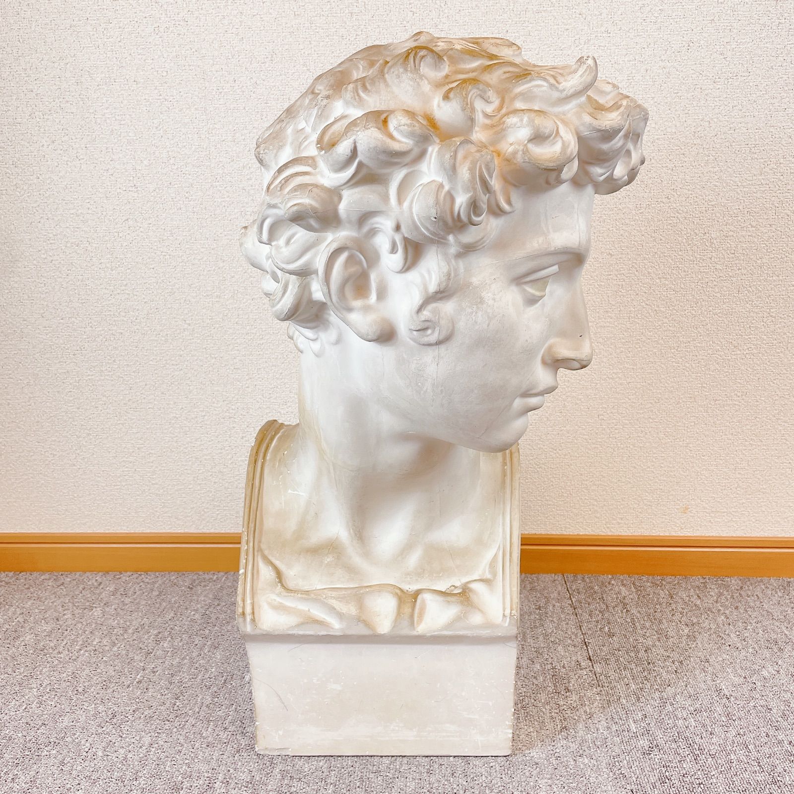 石膏像 メディチ 胸像 顔 インテリア