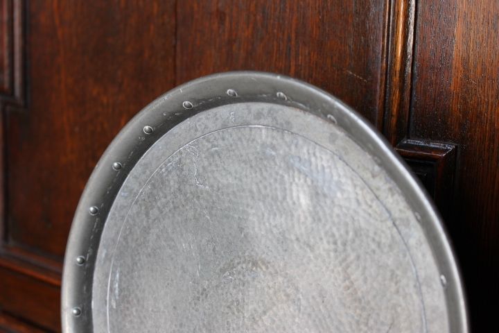 在庫一掃 イギリス アンティーク雑貨 ピューター プレート 英国製 mh 1007 3