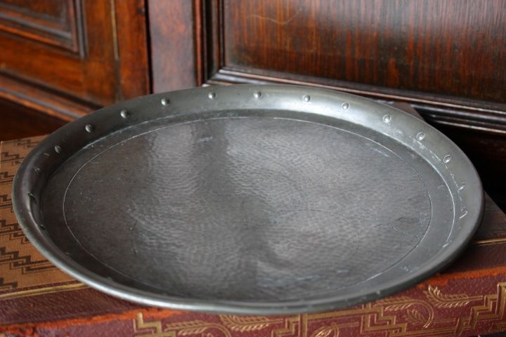 在庫一掃 イギリス アンティーク雑貨 ピューター プレート 英国製 mh 1007 3