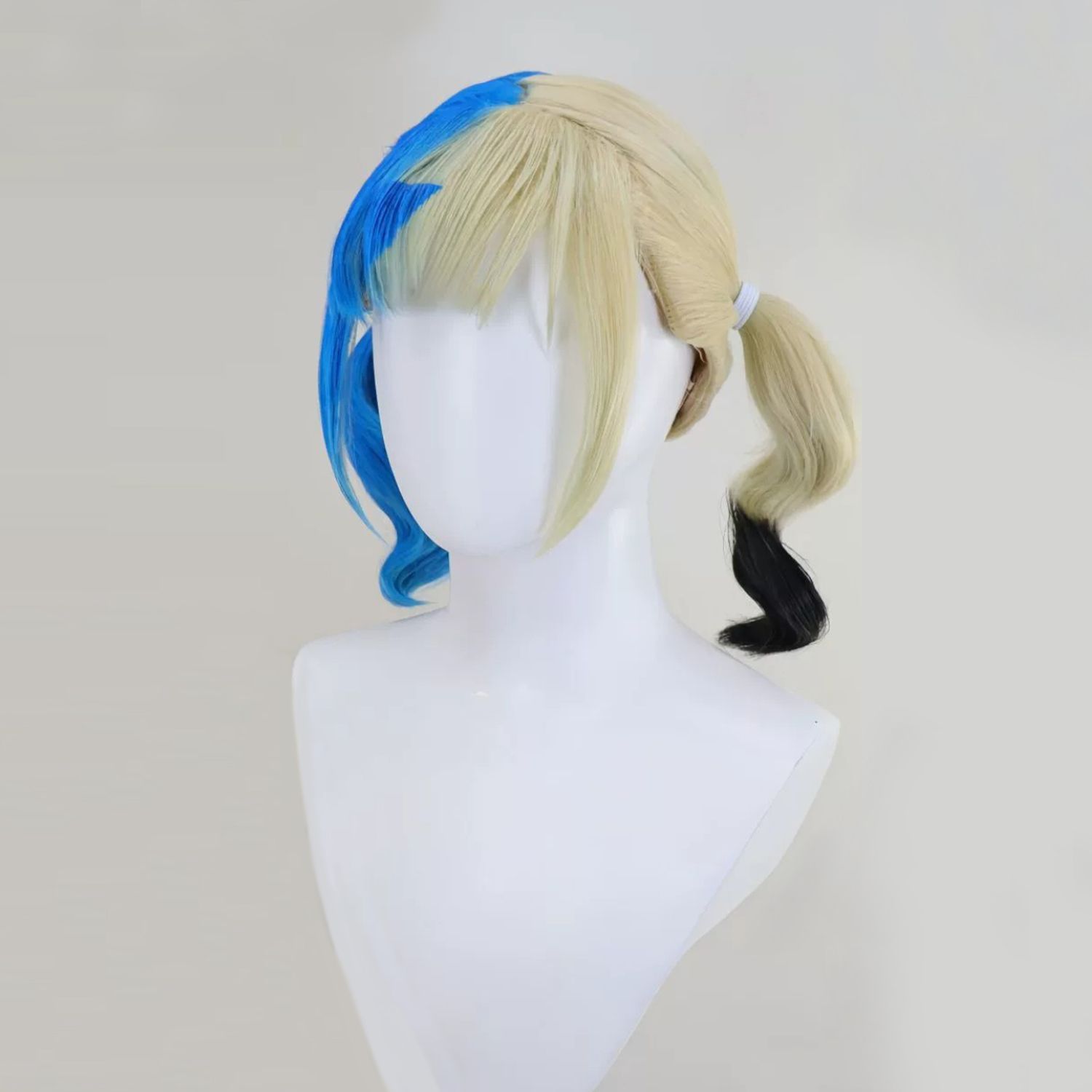 お取寄せ商品 納期ご相談下さい コスプレ耐熱ウィッグ コスプレ耐熱ウィッグ オーダー キャラクター造形ウィッグ ライトゴールド ブルー ブラック ツインテール ウィッグ ポケモンZA カナリィ 等