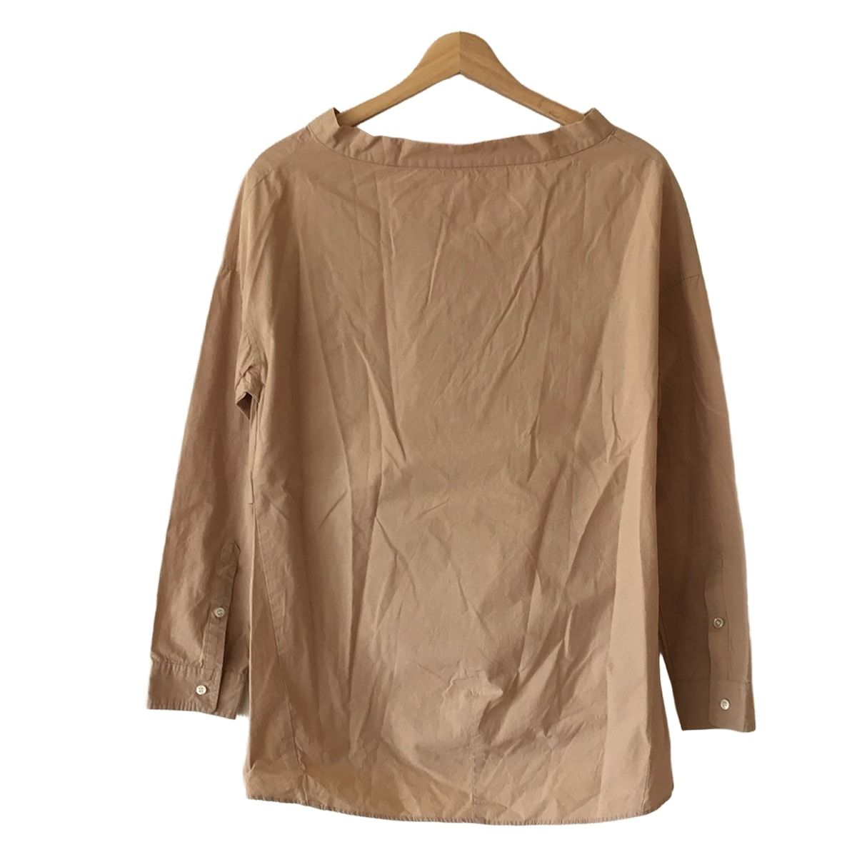 DEUXIEME CLASSE ドゥーズィエム 長袖カットソー レディース - ベージュ Vネック