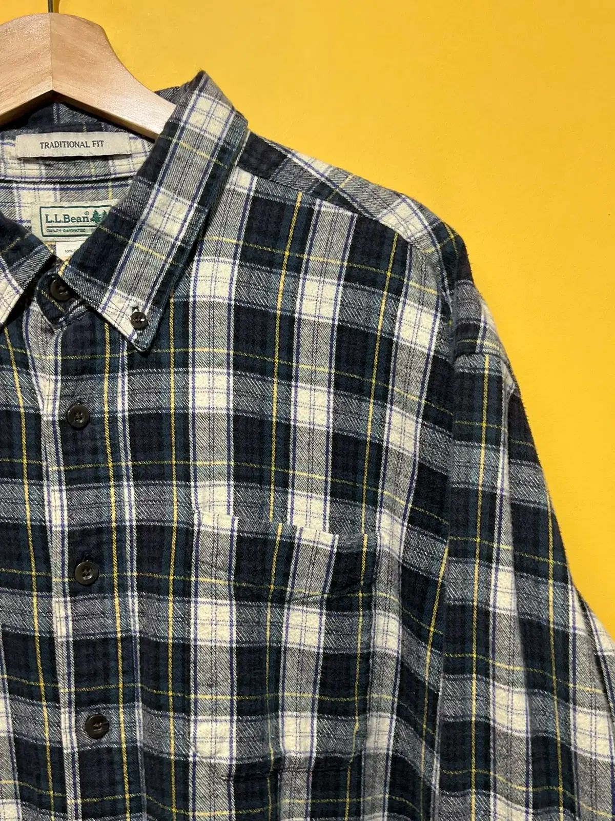 XXL L.L.Bean エルエルビーン トラディッショナル チェック フランネル シャツ