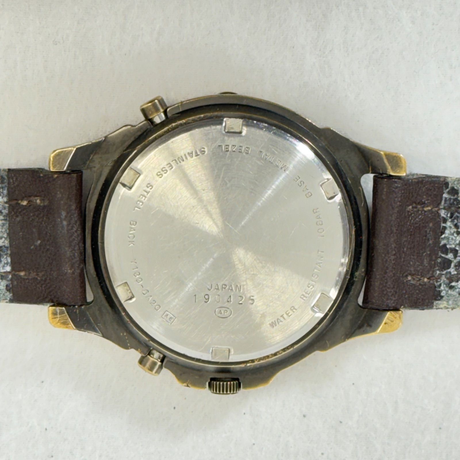 稼働品】SEIKO ALBA FIELD GEAR Y189-6A20 セイコー アルバ フィールド 