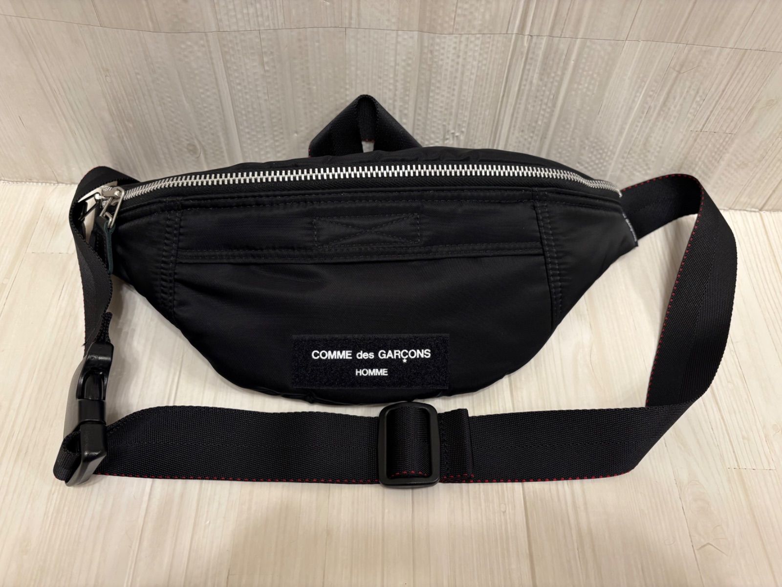 COMME des GARCONS HOMME コムデギャルソンオム 23SS ナイロンツイル ボディバッグ HK-K202