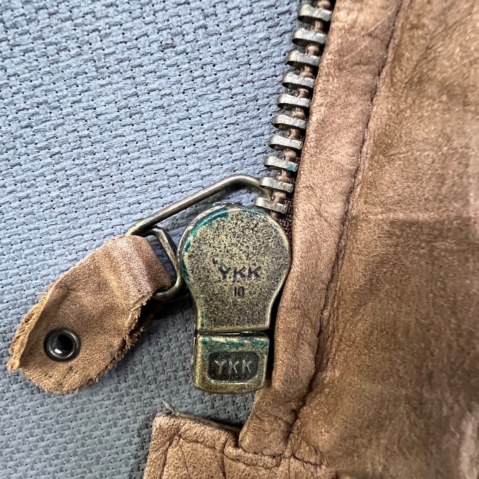 XL ヴィンテージ 本革 G-M GLOBAL IDENTITYスエードジャケット 80s 世界地図 裏地 ブルゾン G-M 6007ST KANDAIZUMI_COM