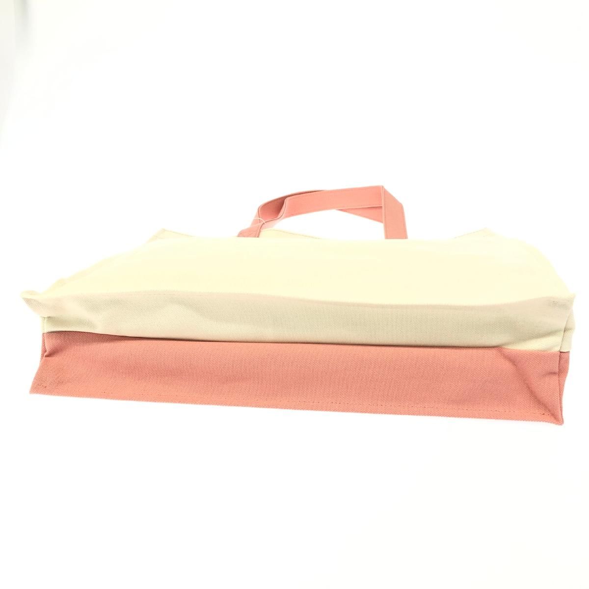 ファミリア　メルカドバッグ ホワイトピンク Amazon.co.jp: 新 ファミリア familiar メルカドバッグ カゴバッグ 白