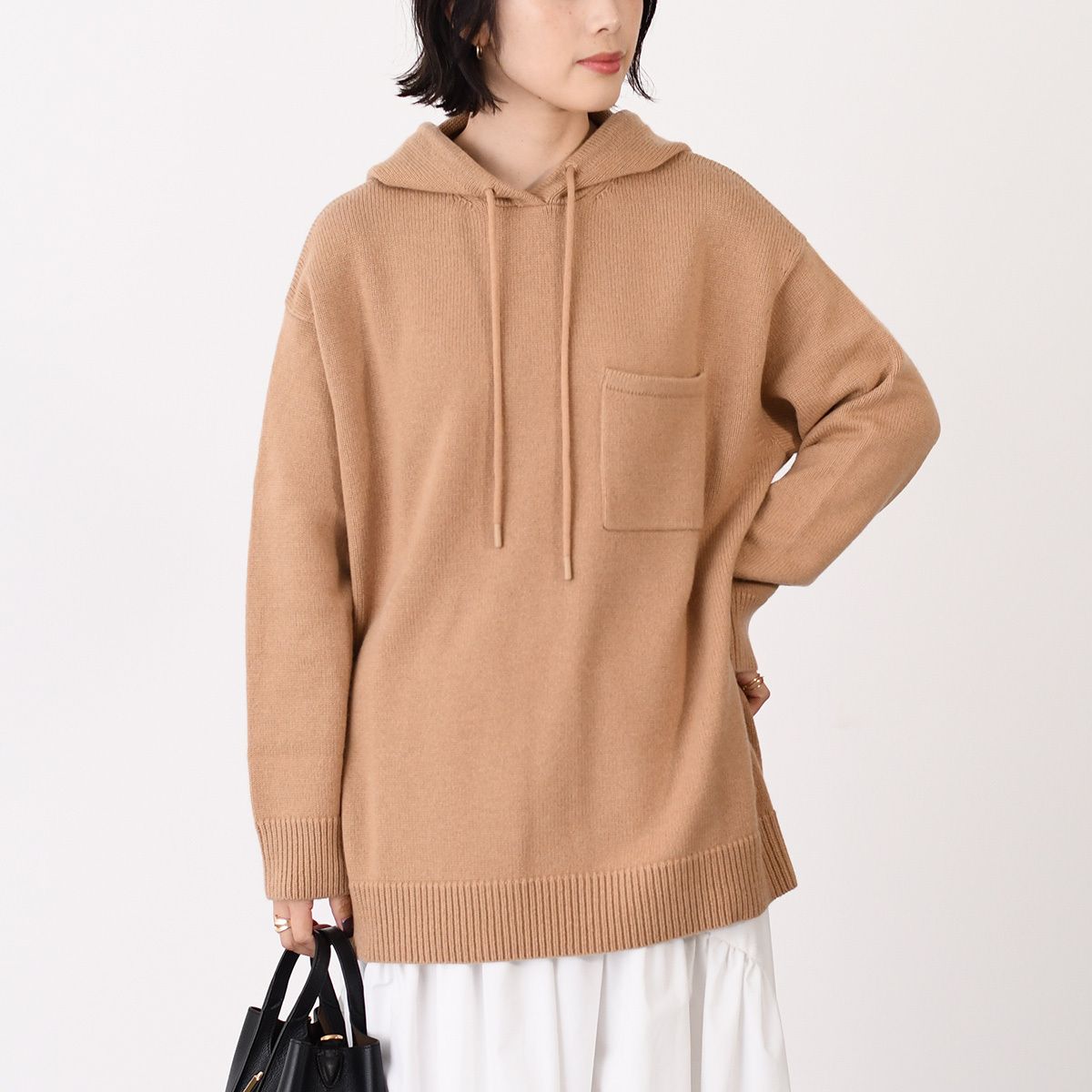 Max Mara マックスマーラ LIANA ウールカシミア ニットパーカー - メルカリ