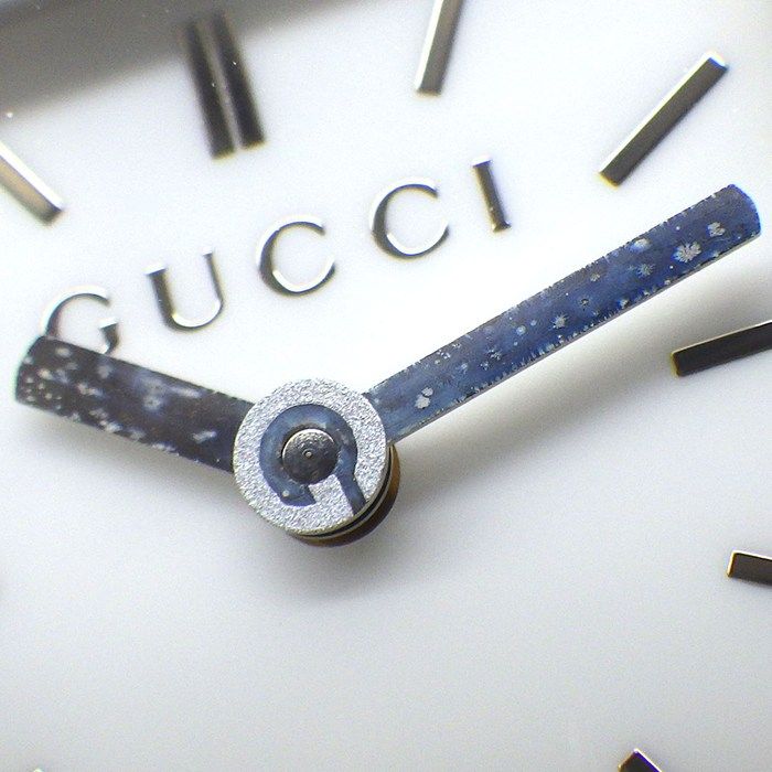 スクエア ホワイト文字盤