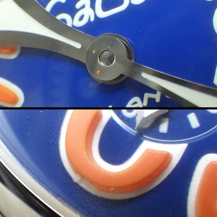 ブルー レザーベルト