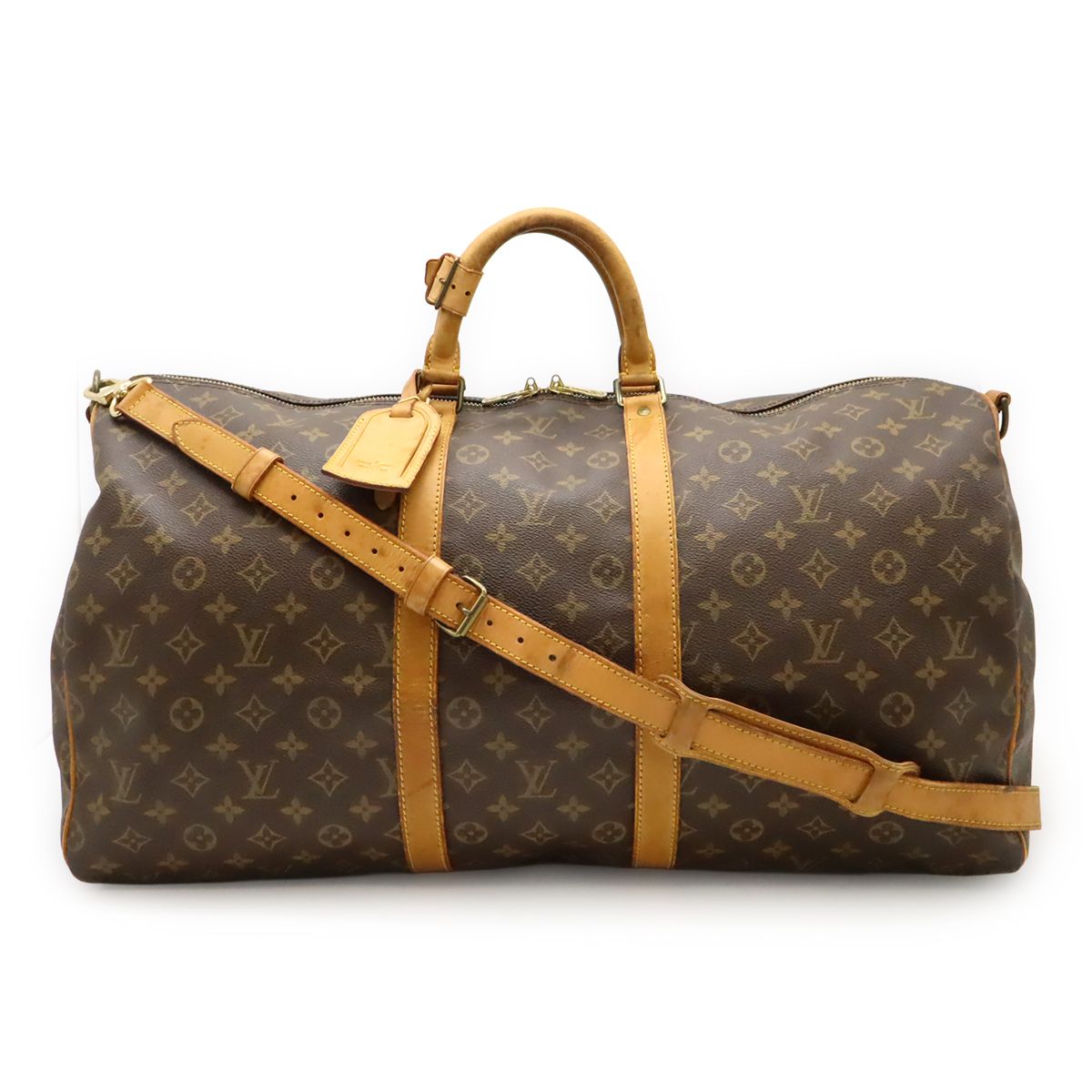 LOUIS VUITTON ルイ ヴィトン モノグラム キーポル バンドリエール55