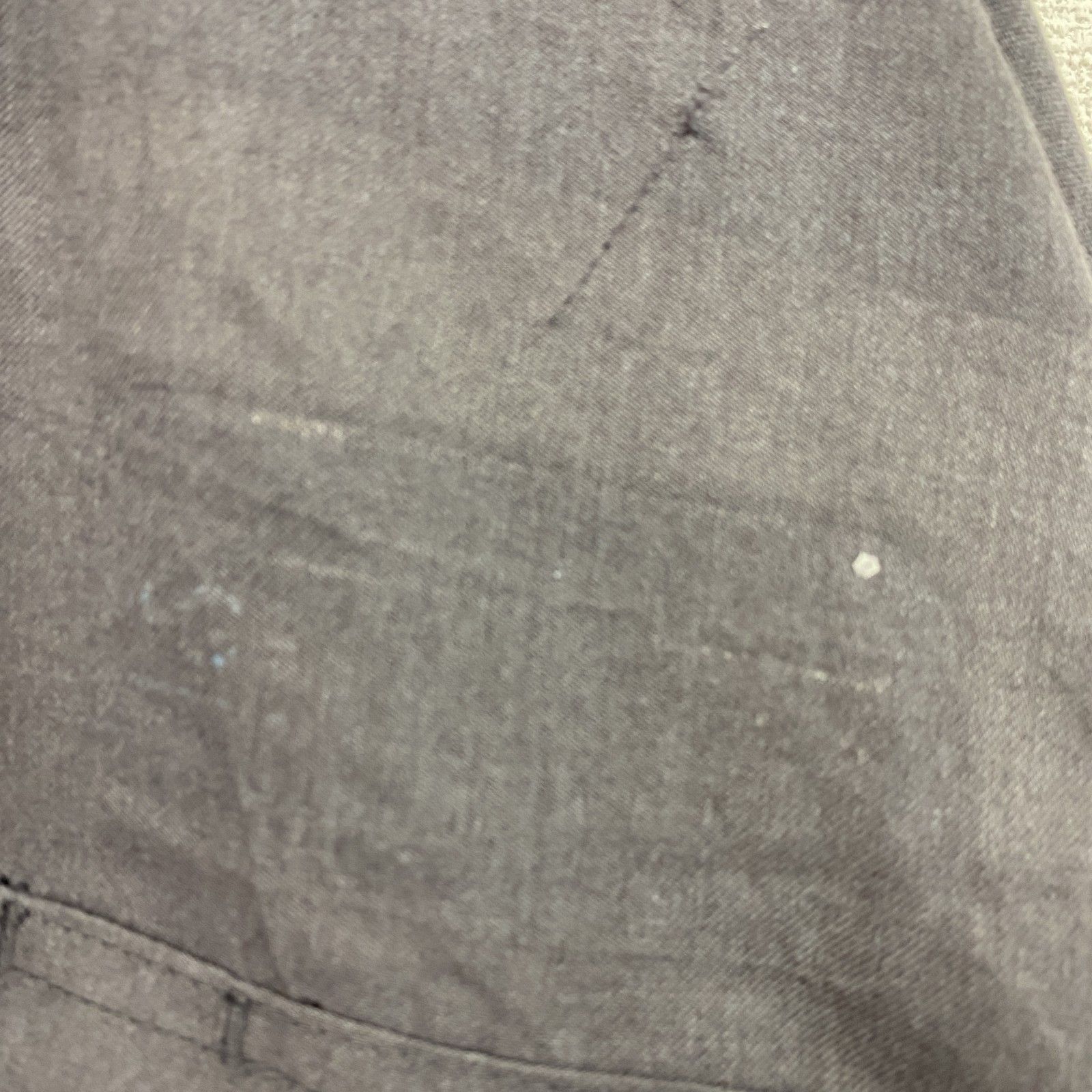 【3点以上まとめ買いで20%OFF】古着 used　Carhartt　カーハート　長袖ワークシャツ　ボタンダウンシャツ　ダブルポケット　灰色　グレー　2XLサイズ