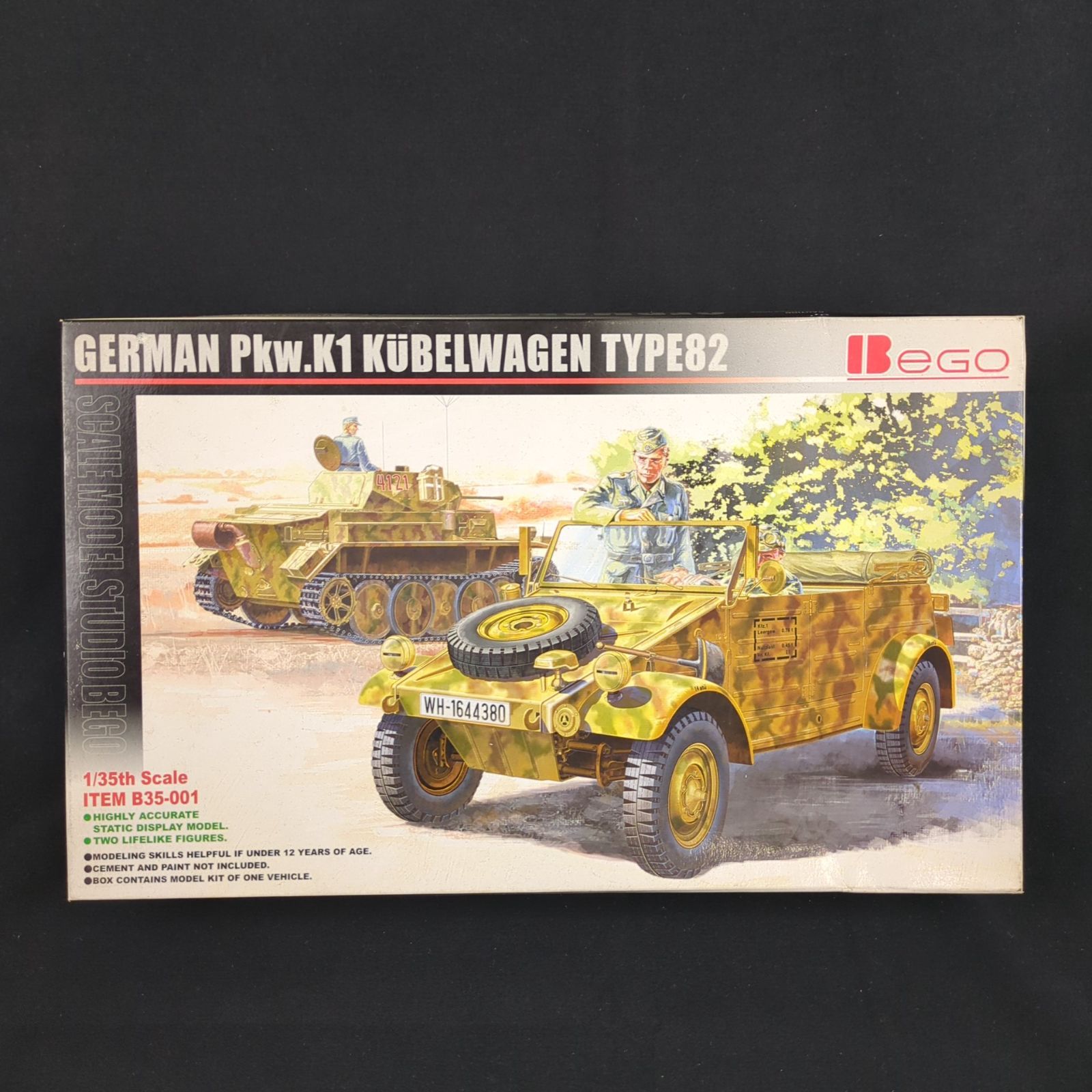 残僅少 プラッツ スケール工房ベゴ B 35 001 1 キューベルワーゲン82型