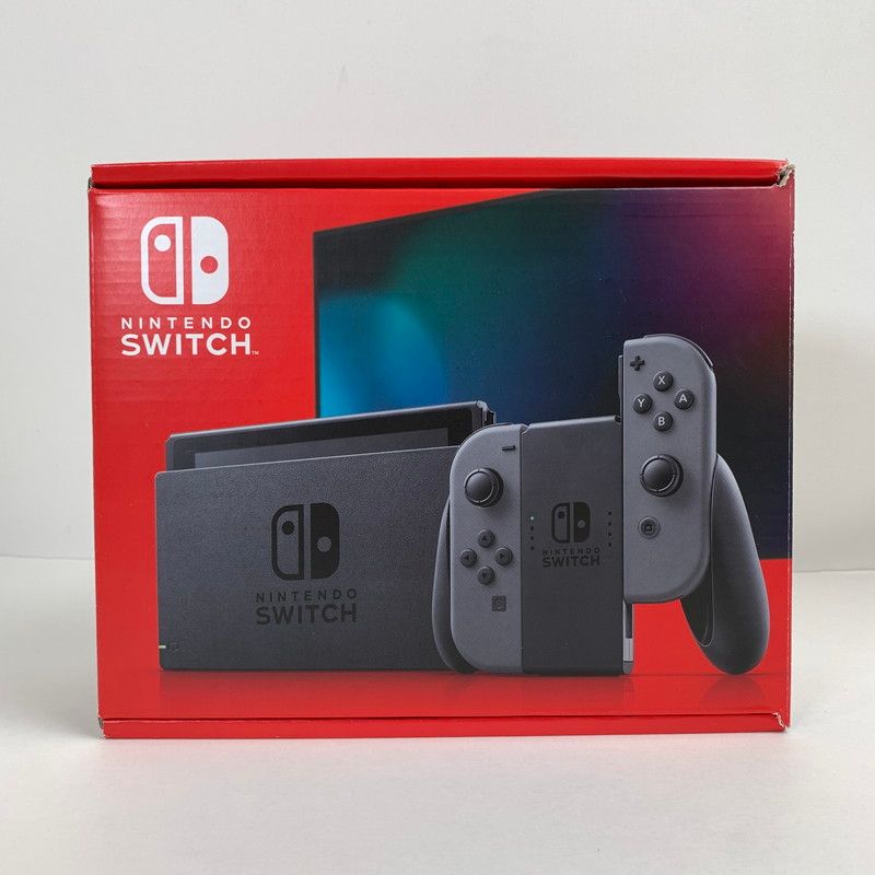 品 Nintendo Switch ニンテンドー スイッチ 本体 Joy-Con L R グレー 034-251105-mh-02-fuz