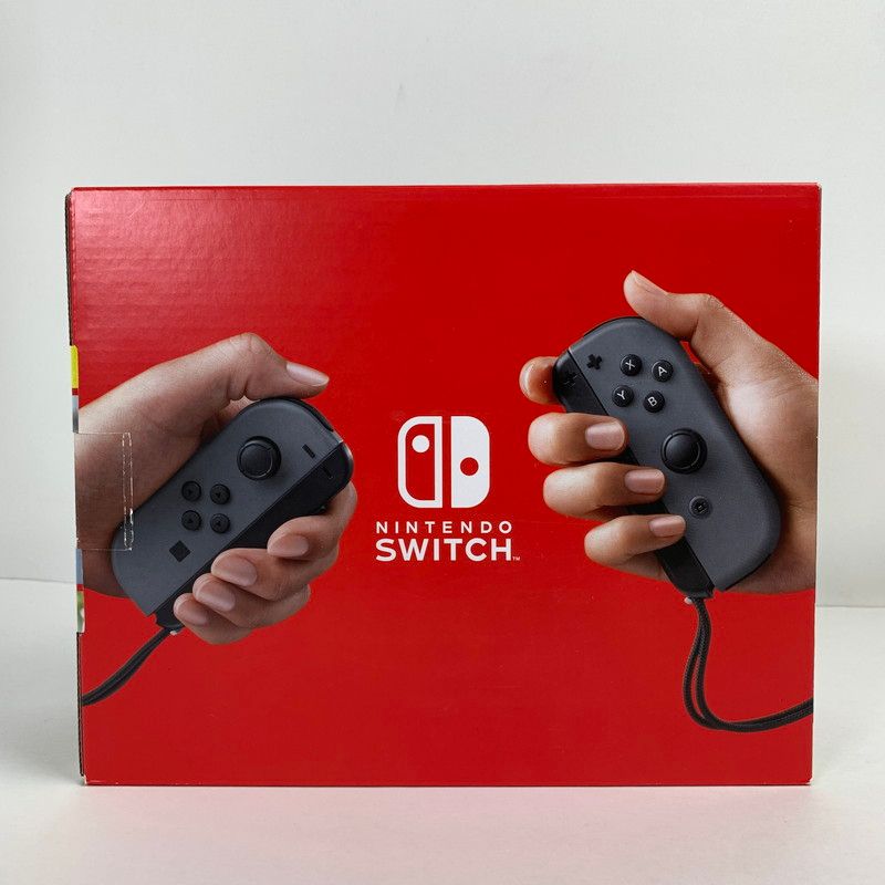 品 Nintendo Switch ニンテンドー スイッチ 本体 Joy-Con L R グレー 034-251105-mh-02-fuz