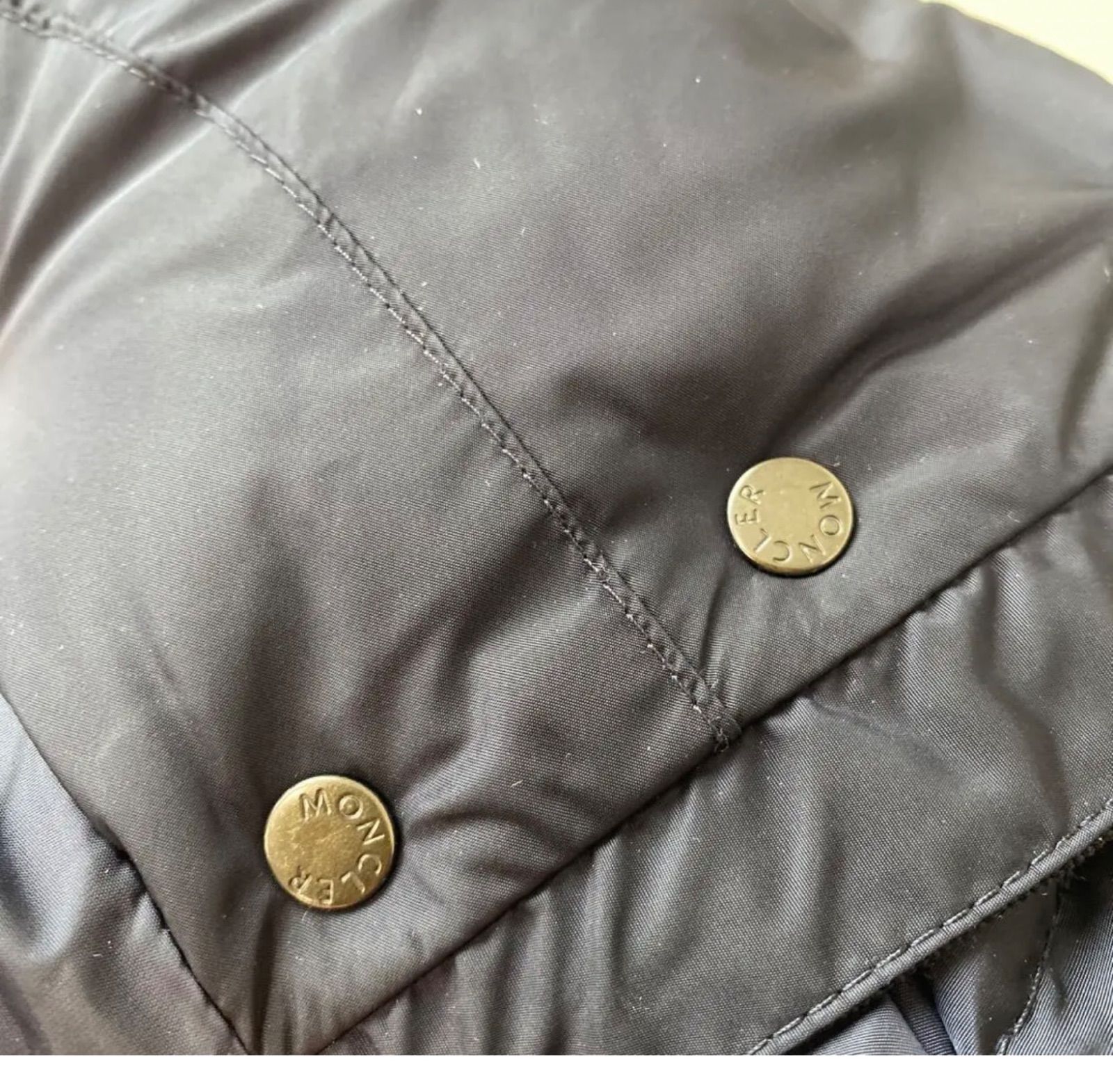 MONCLER モンクレール ダウンコート フラメッテ ネイビー サイズ0 