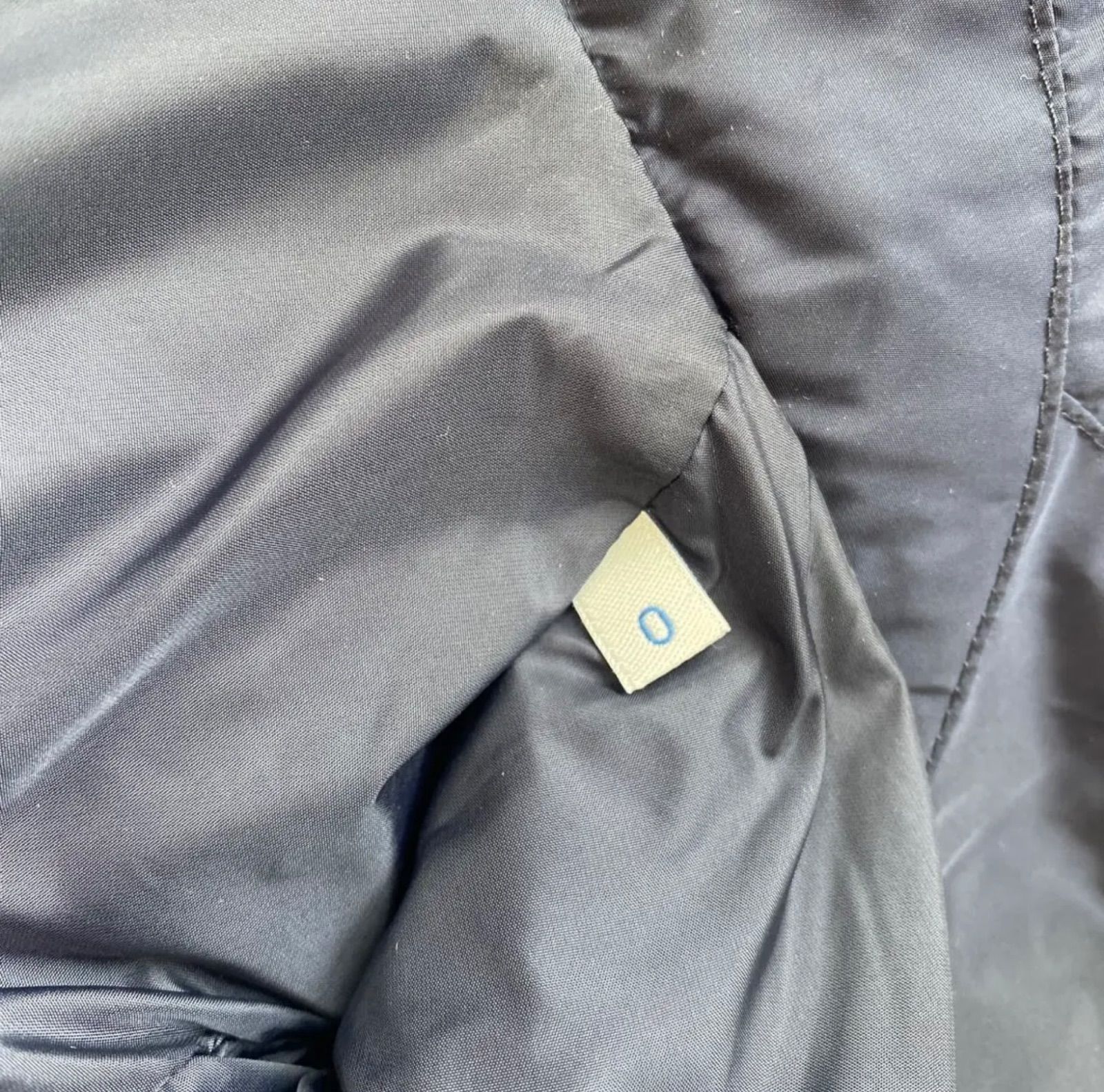 MONCLER モンクレール ダウンコート フラメッテ ネイビー サイズ0 