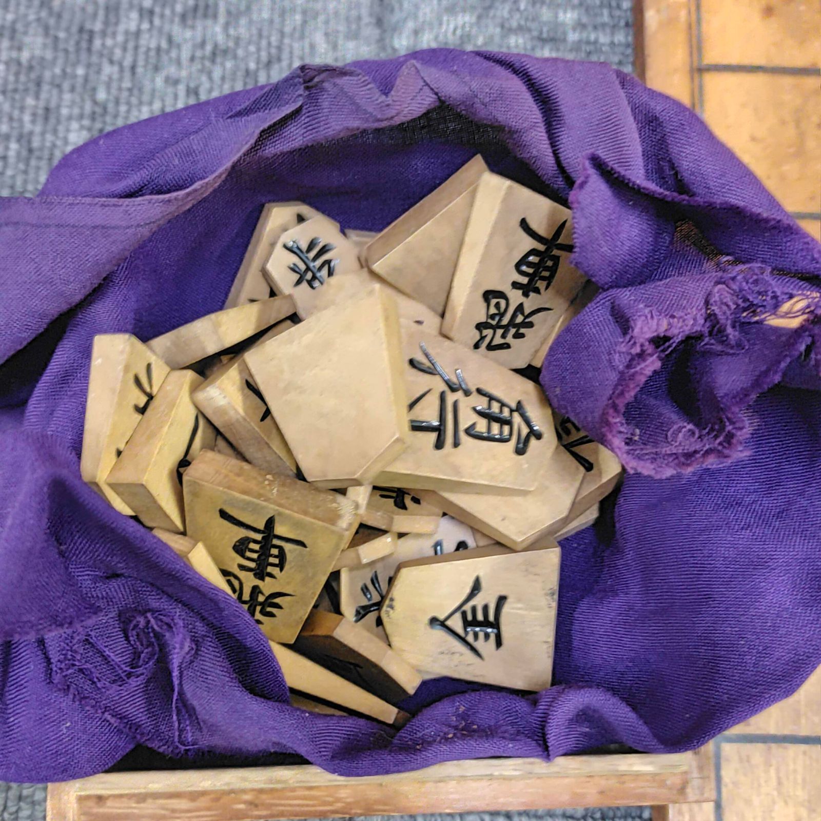 木製 将棋盤＆駒セット