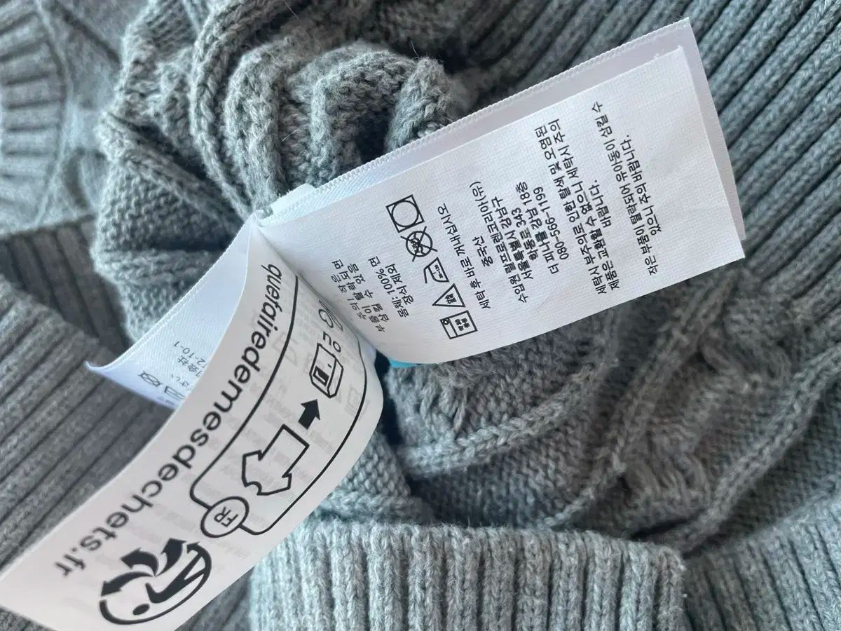  ポロラルフローレン ケーブル編みニット S グレー 長袖 ニット セーター