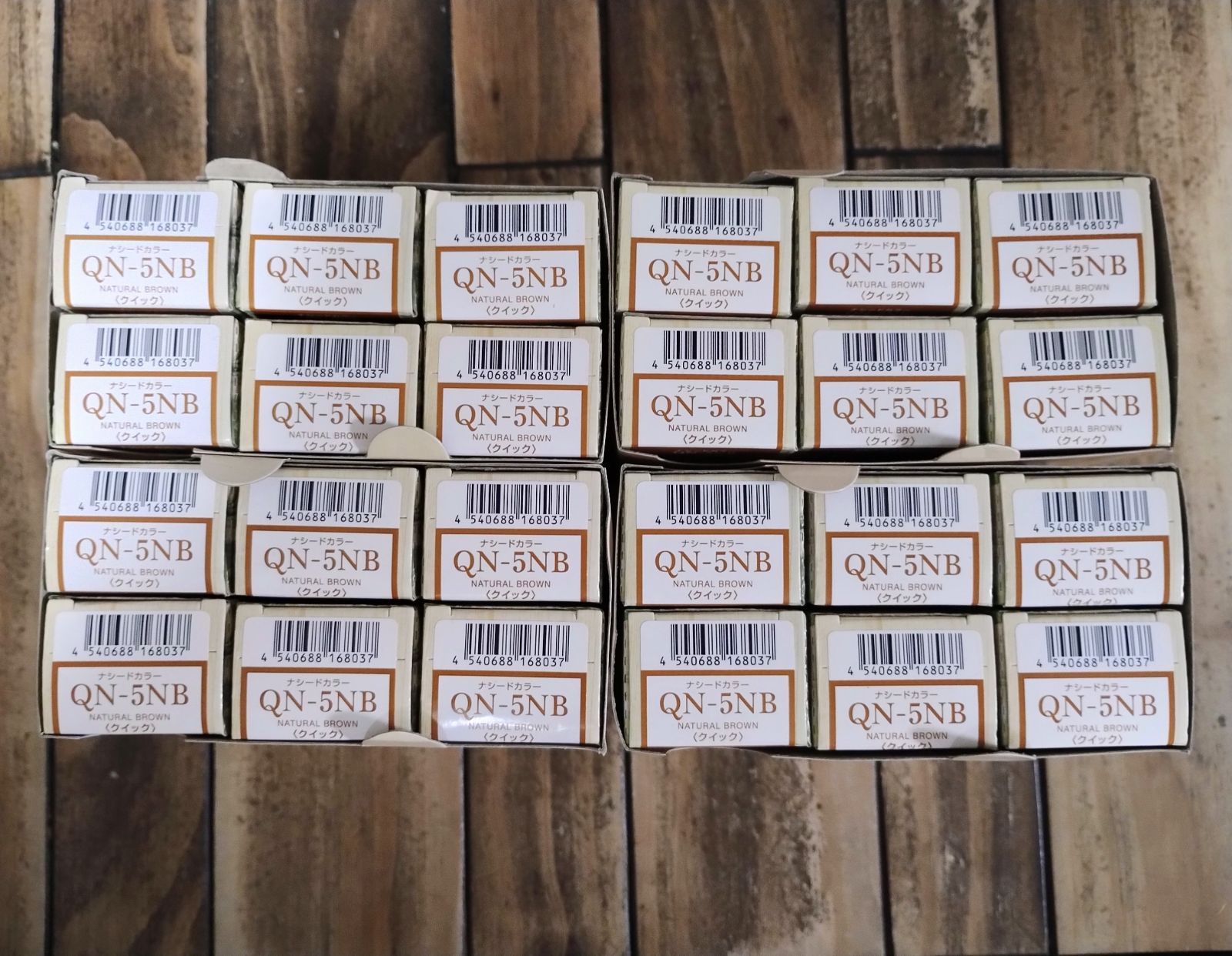 [新品未使用未開封品]　ナプラ　ナシード　カラー80g　クイック　24本セット