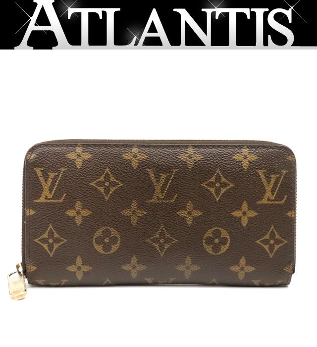 広尾店 ルイヴィトン Louis Vuitton ジッピーウォレット ラウンドファスナー 長財布 モノグラム M60017 17556