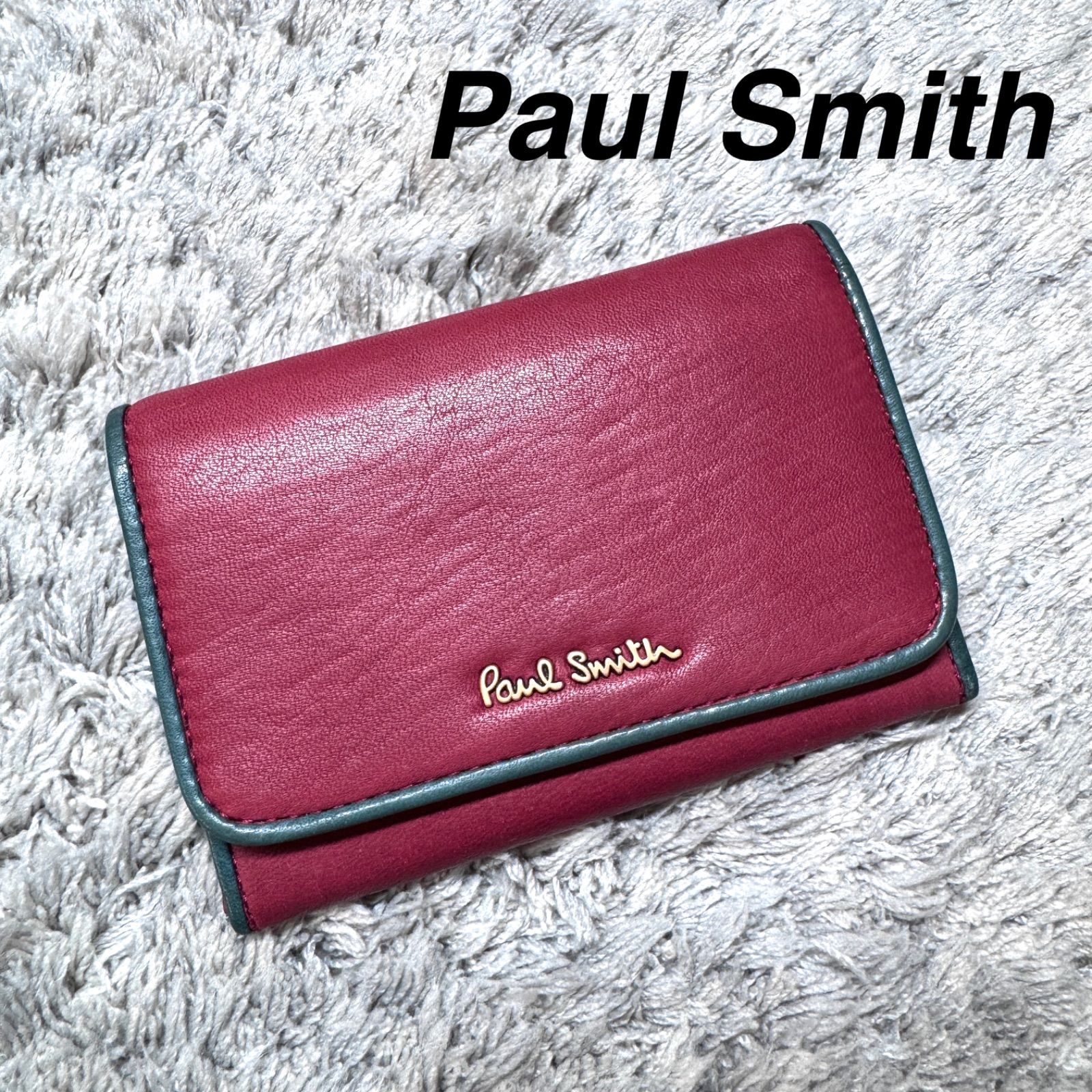 新品】Paul Smith ポールスミス 名刺入れ レザー ブラック 【公式通販】