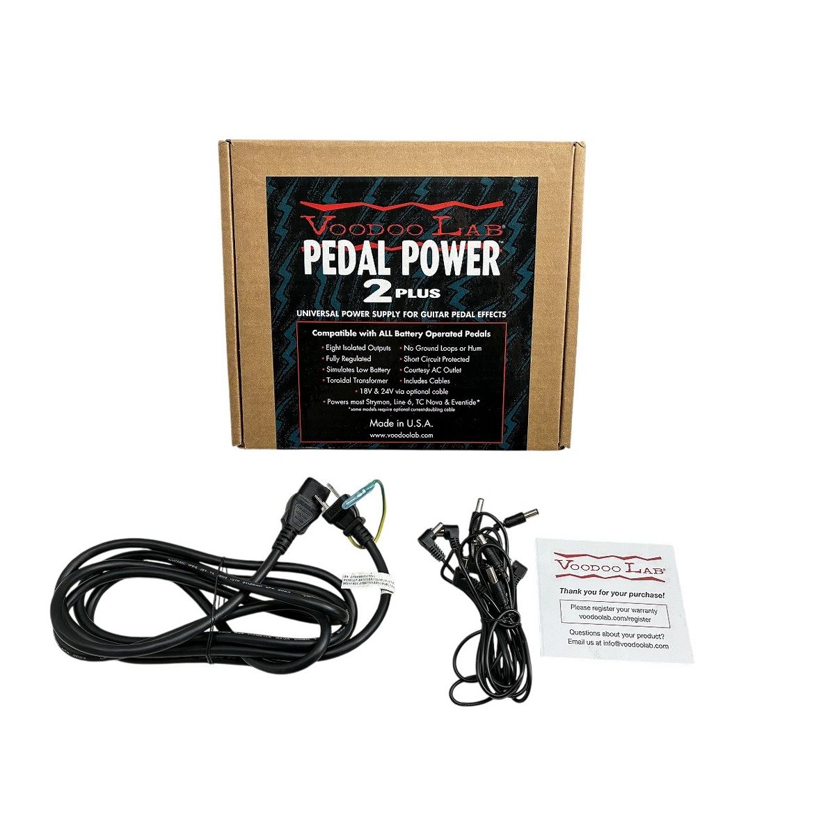 VOODOO LAB PEDAL POWER 2 PLUS JA パワーサプライ ブードゥーラボ 製 W10585349