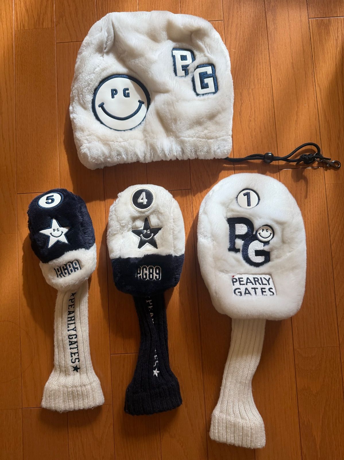 パーリーゲイツ ヘッドカバー&アイアンカバーセット