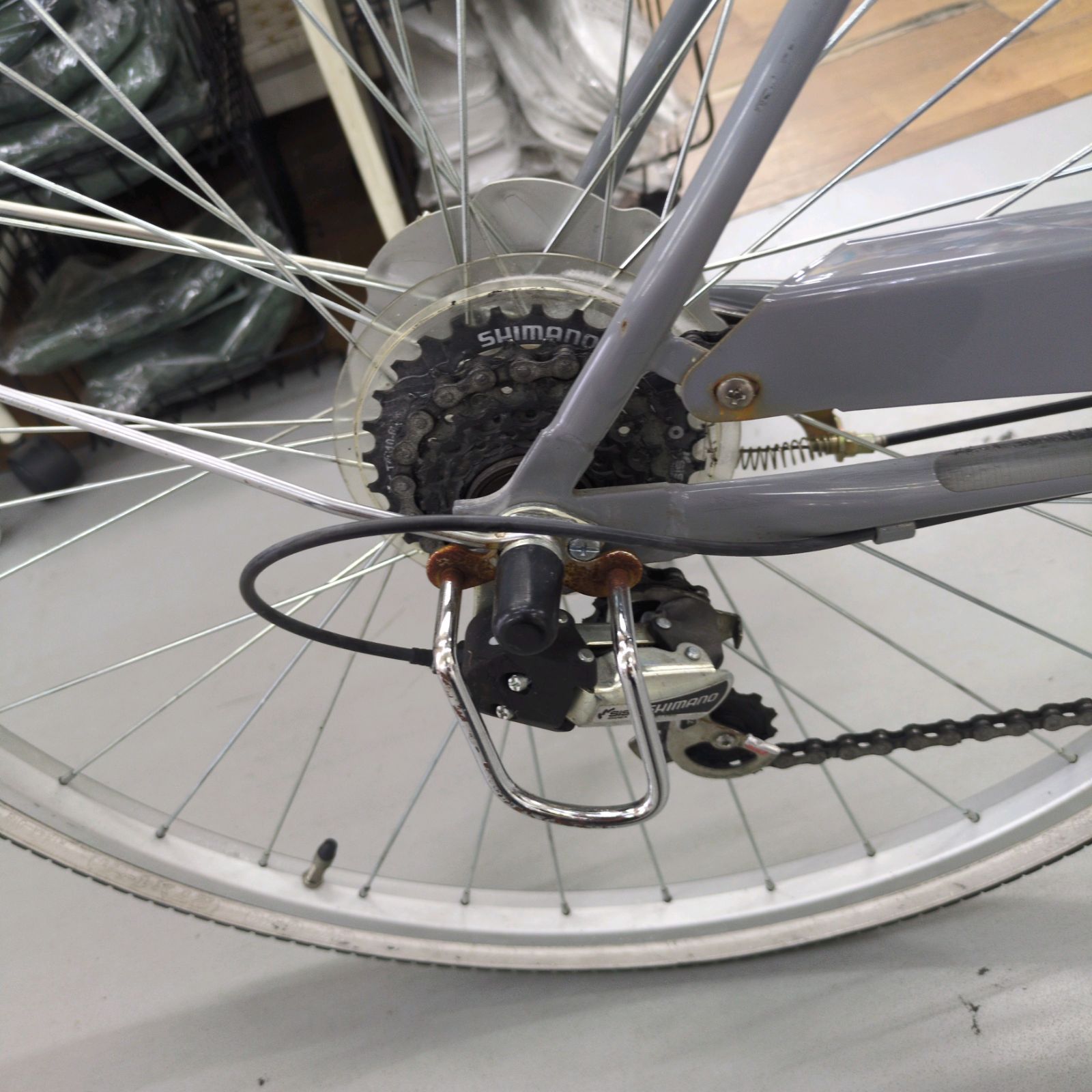 サビキズ使用感有り 軽快スポーツ自転車