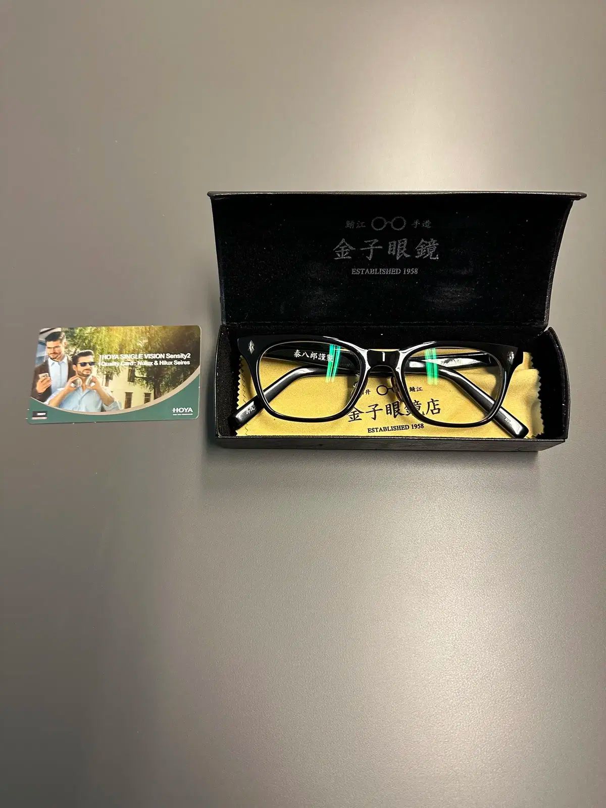 金子眼鏡 optical タイハチロー プレミア7 ブラック