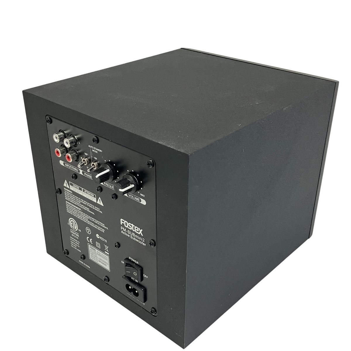 Fostex PM-SUBmini2 アクティブ サブウーファー フォステクス 中古