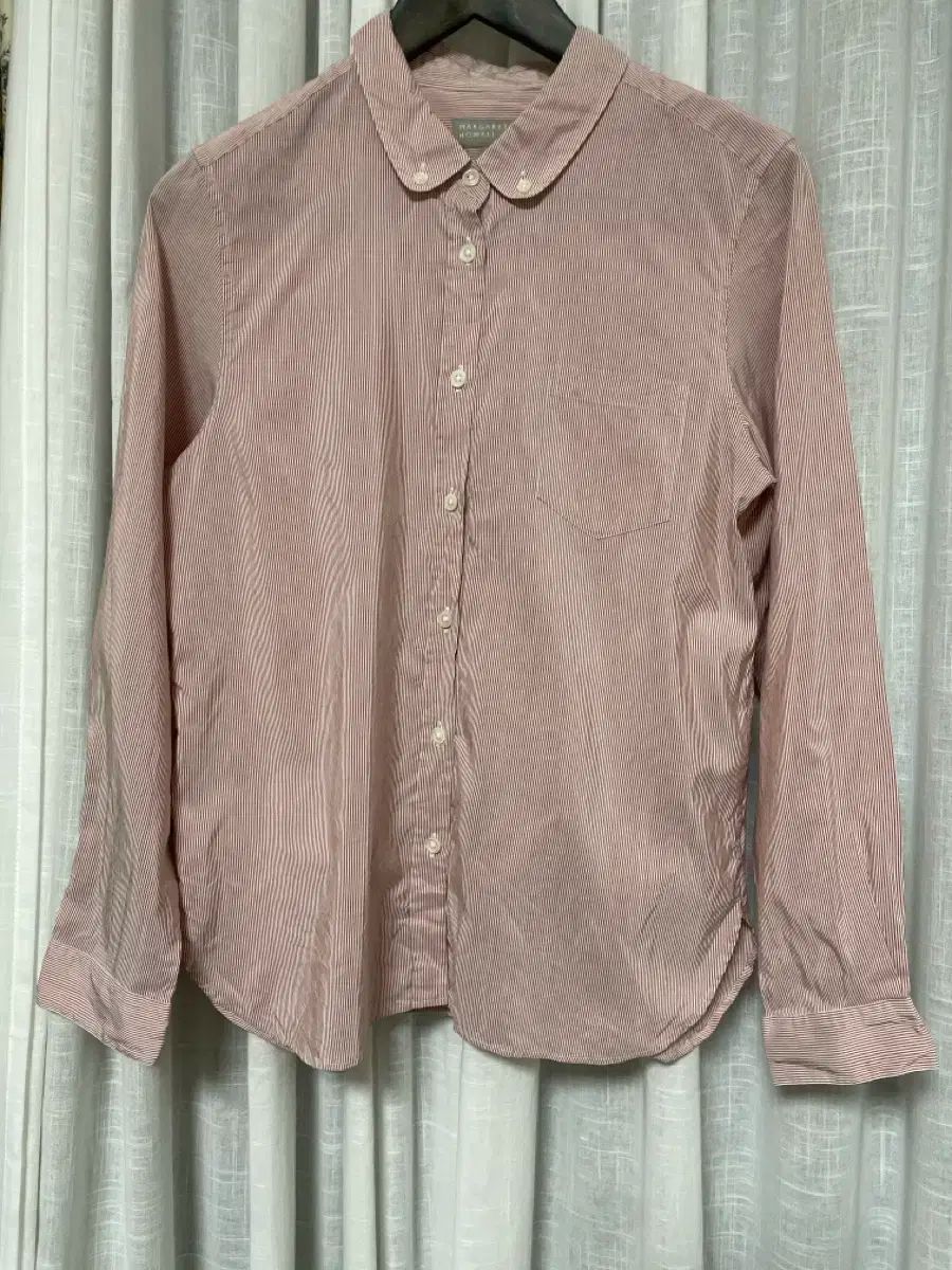 マーガレットハウエル シルク シャツ サイズ1