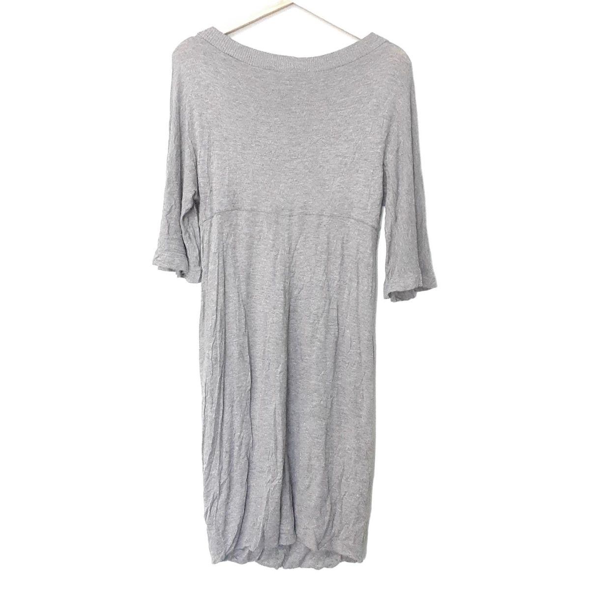 Max Mara マックスマーラ ワンピース サイズ42 M レディース - グレー 七分袖 ひざ丈