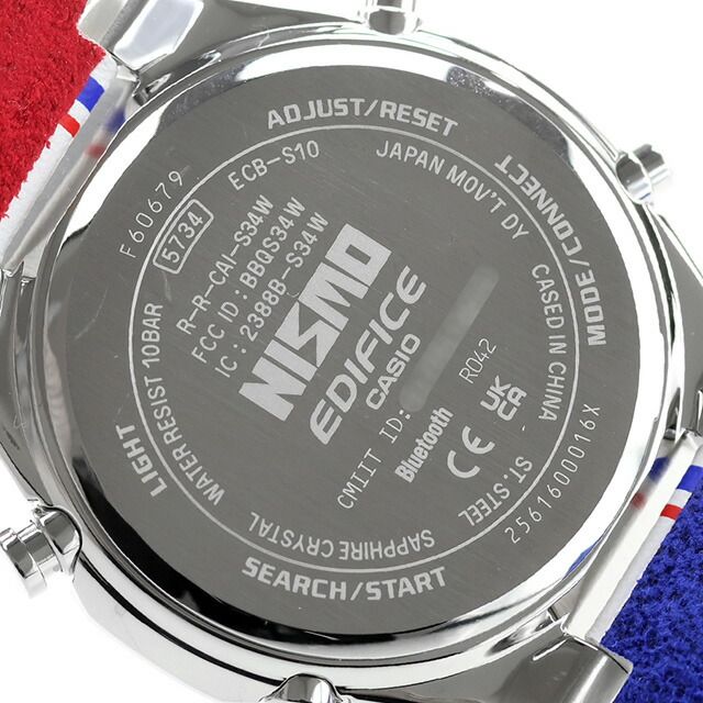  カシオ CASIO EDIFICE 腕時計 メンズ ECB S 10 NIS 7 ADR NISMOヘリテージエディション Smartphone Link Model その他 時計