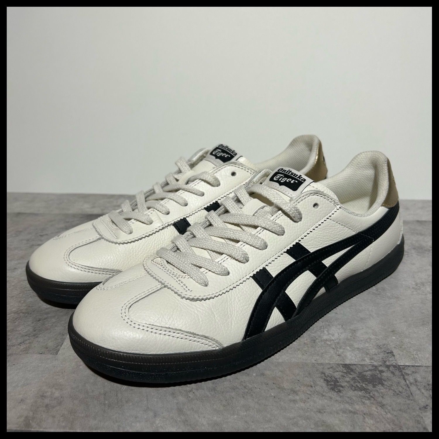 オニツカタイガー Onitsuka Tiger トクテン Tokuten ホワイト ブラック ゴールド 1183B938
