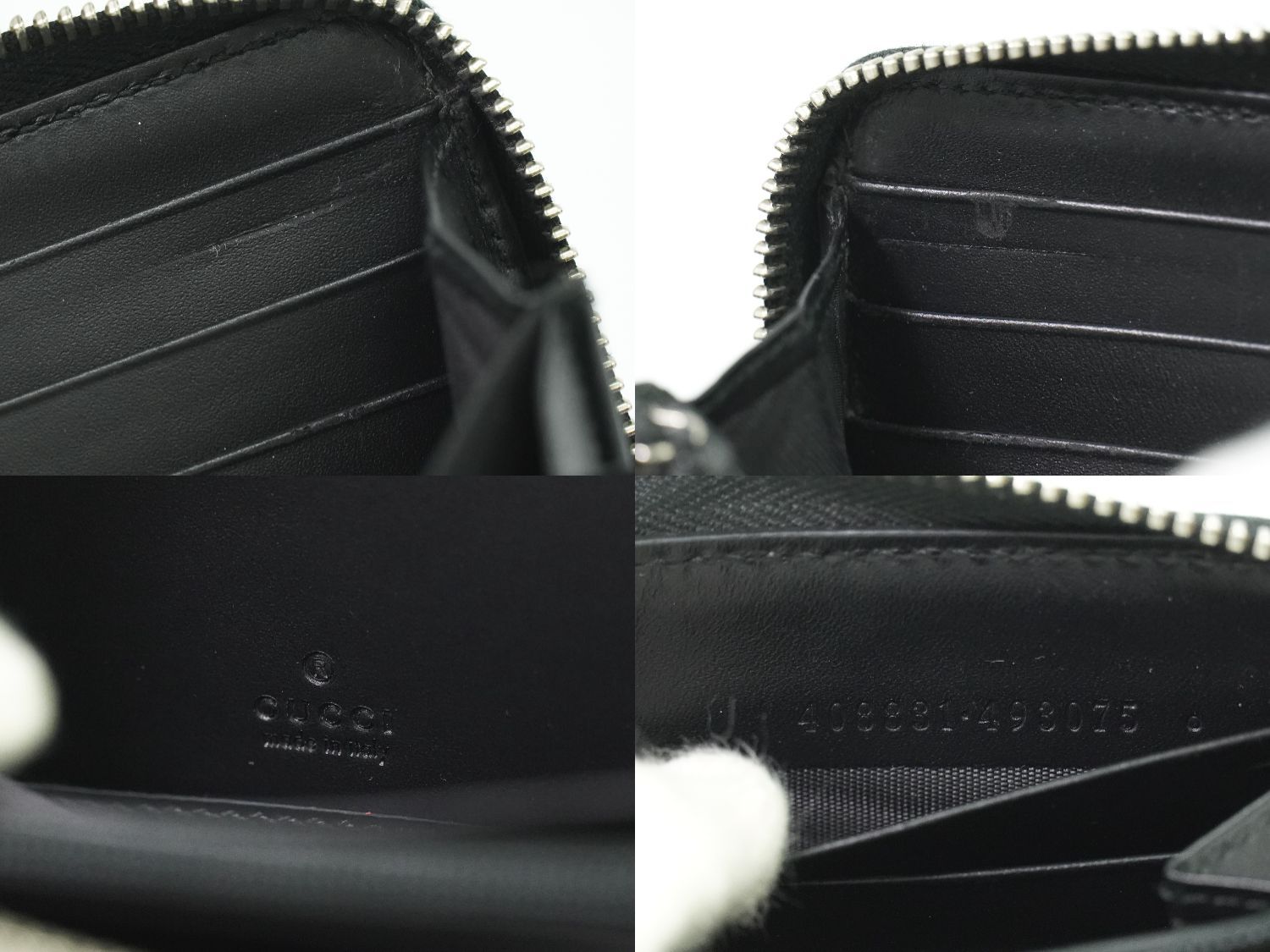  グッチ GUCCI ニューウェブ シェリーライン GGスプリーム ラウンドファスナー長財布 グレー ネイビー レッド 408831 財布 ウォレット フォロー割 長財布 小物