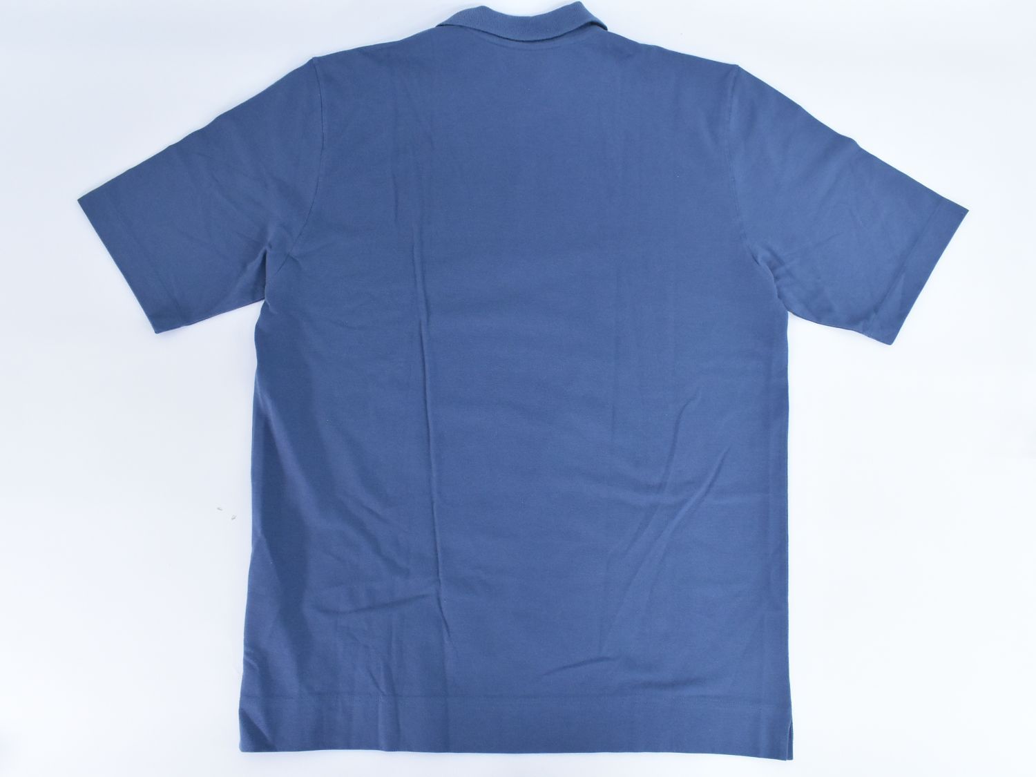 本物 サルヴァトーレ フェラガモ Salvatore Ferragamo ガンチーニ ポロシャツ 半袖 トップス M コットン ブルー メンズ 衣類 洋服 フォロー割